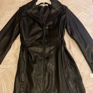 NEW Kenneth Cole Leather Jacker size small